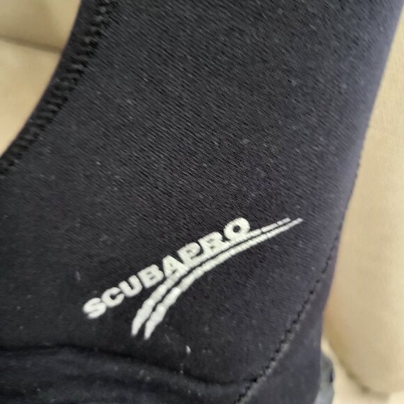 Scubapro 5mm Neoprene Wetsuit Ankle-Zip Dive Boots S7 - Picture 11 of 11